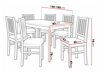 Маса и столове за трапезария Victorville 320 (Сонома дъб)