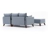 Комплект мека мебел Altadena B100 (Светлосиньо)