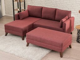 Комплект мека мебел Altadena B100 (Червен)