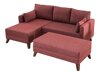 Комплект мека мебел Altadena B100 (Червен)