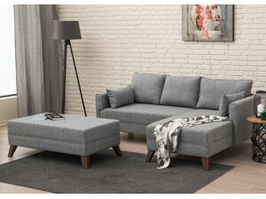 Conjunto de muebles tapizado Altadena B100 (Gris)