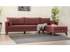 Divano angolare Altadena B104 (Rosso)