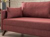 Divano angolare Altadena B104 (Rosso)