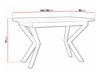 Tisch Victorville 328 (Schwarz + Sonoma Eichenholzoptik)