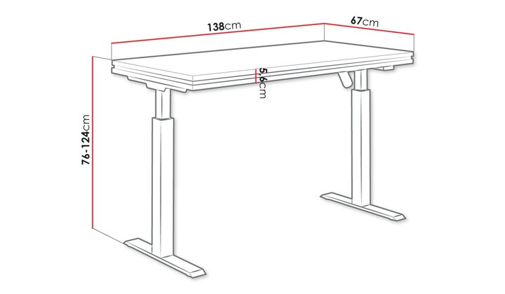 Reguliuojamo aukščio darbo stalas 508486
