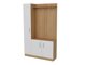 Set arredo da corridoio Kailua 595 (Bianco + Teak)