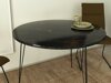 Asztal Kailua 597 (Fekete márvány + Fekete)