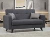 Divano letto Altadena C106 (Grigio scuro)