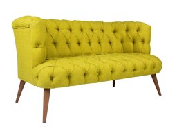 Chesterfield dīvāns Altadena 249 (Dzeltenīgi zaļš)