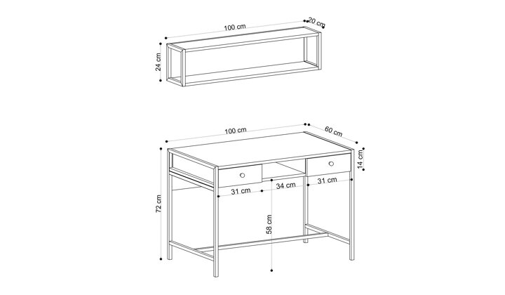 Darba galds 510023