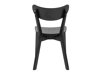 Καρέκλα Oakland 394 (Μαύρο δρυς + Μαύρο)