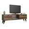 Mueble TV Kailua 959 (Nogal + Negro)