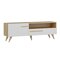 Mueble TV Kailua 1850 (Blanco + Roble)