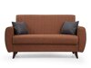 Sofa lova Altadena C100 (Tamsi oranžinė)