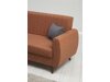 Sofa lova Altadena C101 (Tamsi oranžinė)