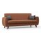 Dīvāns gulta Altadena C101 (Tumši oranžs)