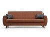 Sofa lova Altadena C101 (Tamsi oranžinė)