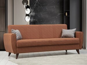Dīvāns gulta Altadena C110 (Tumši oranžs)