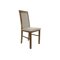 Silla Boston 463 (Marrón oscuro + Beige)