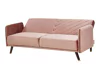 Dīvāns gulta Berwyn 120 (Tumši rozā)