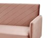 Dīvāns gulta Berwyn 120 (Tumši rozā)