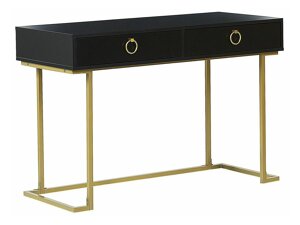 Τραπέζι γραφείου Berwyn 142 (Μαύρο + Χρυσό)