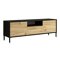 Mueble TV Kailua 1257 (Negro + Roble)