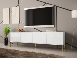 TV-Tisch Merced L100 (Weiß)