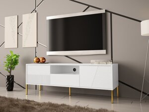 TV-Tisch Merced L105 (Weiß)
