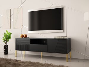 TV-Tisch Merced L105 (Schwarz)