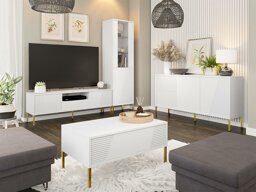 Wohnzimmer-Sets Merced L106 (Weiß)