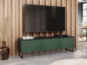 Tv-állvány Sarasota M102 (Zöld + Fekete)