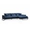 Divano angolare Altadena 322 (Blu scuro)