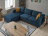 Divano angolare Altadena 325 (Blu scuro)