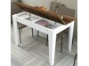 Asztal Kailua 1436 (Fehér + Dió)