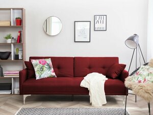 Καναπές κρεβάτι Berwyn 161 (Κόκκινο)