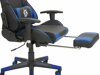 Καρέκλα gaming Berwyn 183 (Μαύρο + Μπλε)