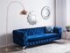 Chesterfield sofa Berwyn 185 (Mėlyna)