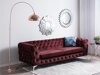 Chesterfield sofa Berwyn 185 (Raudona)