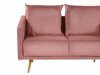 Sofa Berwyn 193 (Ružičasta + Zlatno)