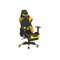 Spēļu krēsls Berwyn 183 (Melns + Dzeltens)