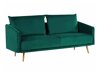 Sofa Berwyn 202 (Žalia + Auksinė)