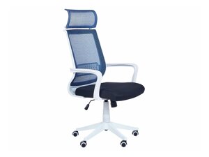 Καρέκλα γραφείου Berwyn 275 (Άσπρο + Μπλε)