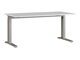 Állítható magasságú íróasztal Sacramento AL108 (Világosszürke + Ezüst)