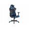 Spēļu krēsls Berwyn 308 (Melns + Zils)