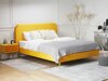 Κρεβάτι Berwyn 328 (Κίτρινο + Χρυσό)