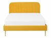 Κρεβάτι Berwyn 328 (Κίτρινο + Χρυσό)