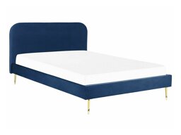 Κρεβάτι Berwyn 328 (Μπλε + Χρυσό)