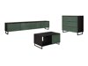 Set mobili soggiorno Sarasota M105 (Verde + Nero)