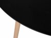 Τραπέζι Berwyn 394 (Μαύρο + Ανοιχτό χρώμα ξύλου)